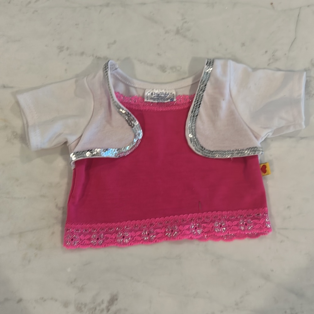 Build-A-Bear Outfit - Jeans and 2 Top Options